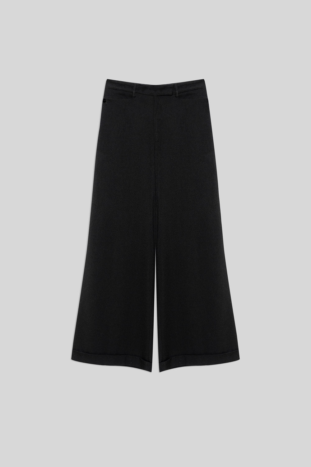 Black Wide Trousers