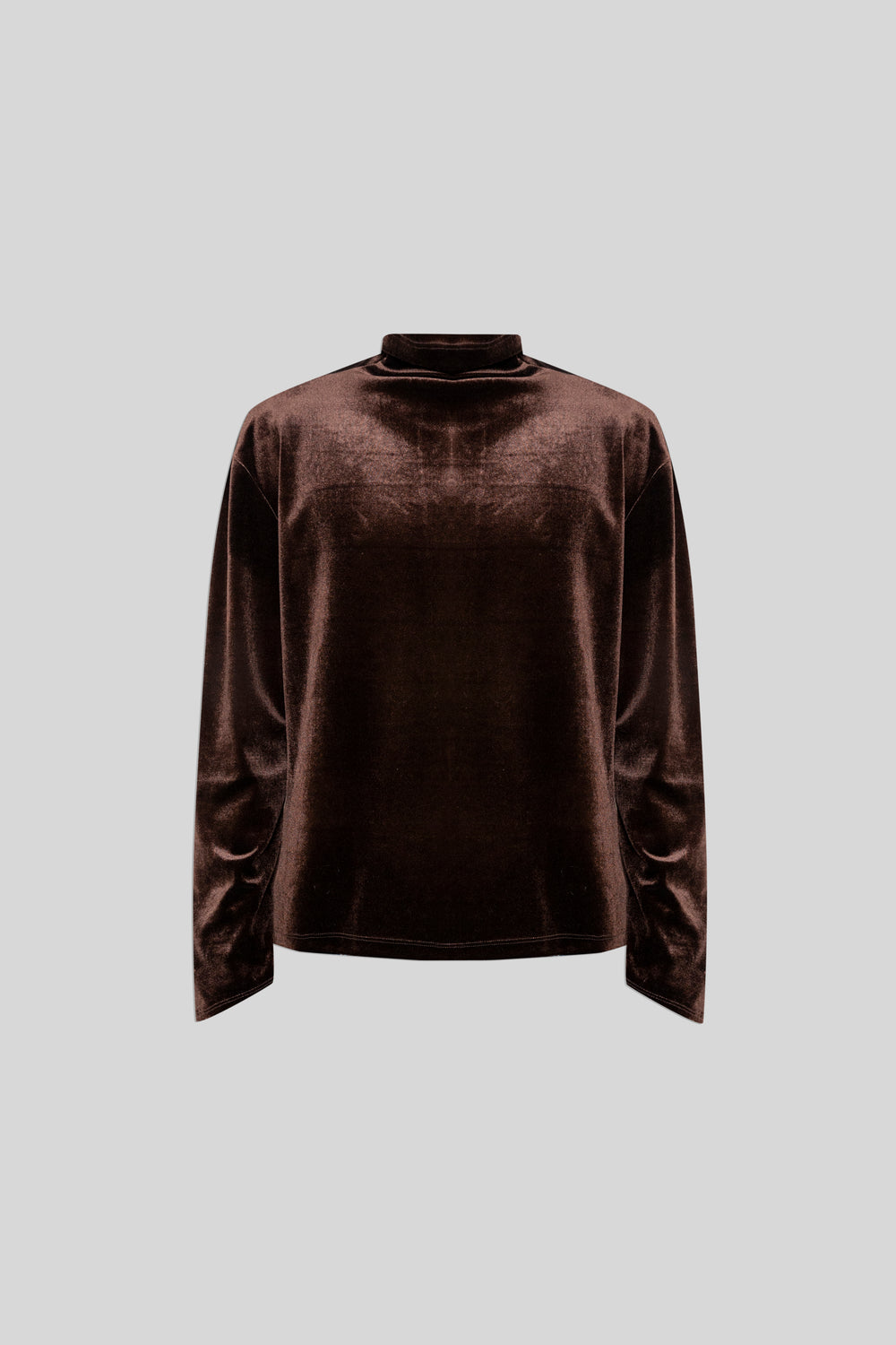 Chocolate Velvet Turtleneck