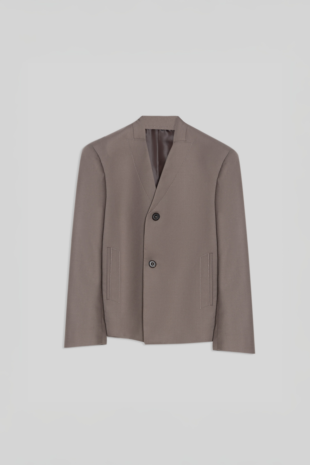 Taupe Experimental Blazer