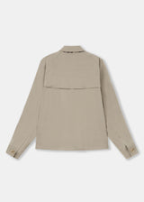 Beige Sport Harrington Jacket