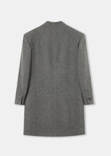 Grey Essentia Wool Coat