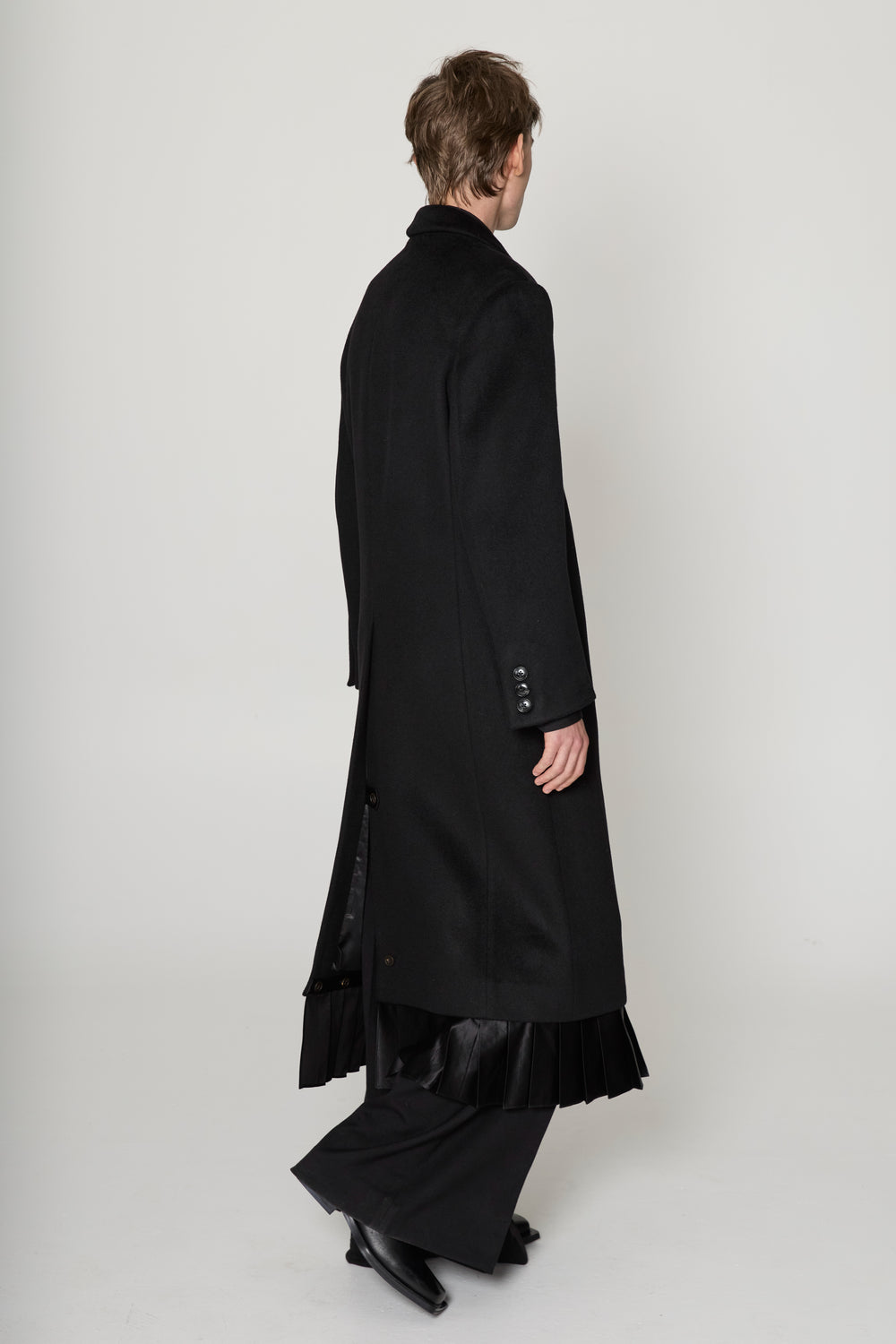 Dark-knight Oversized Coat