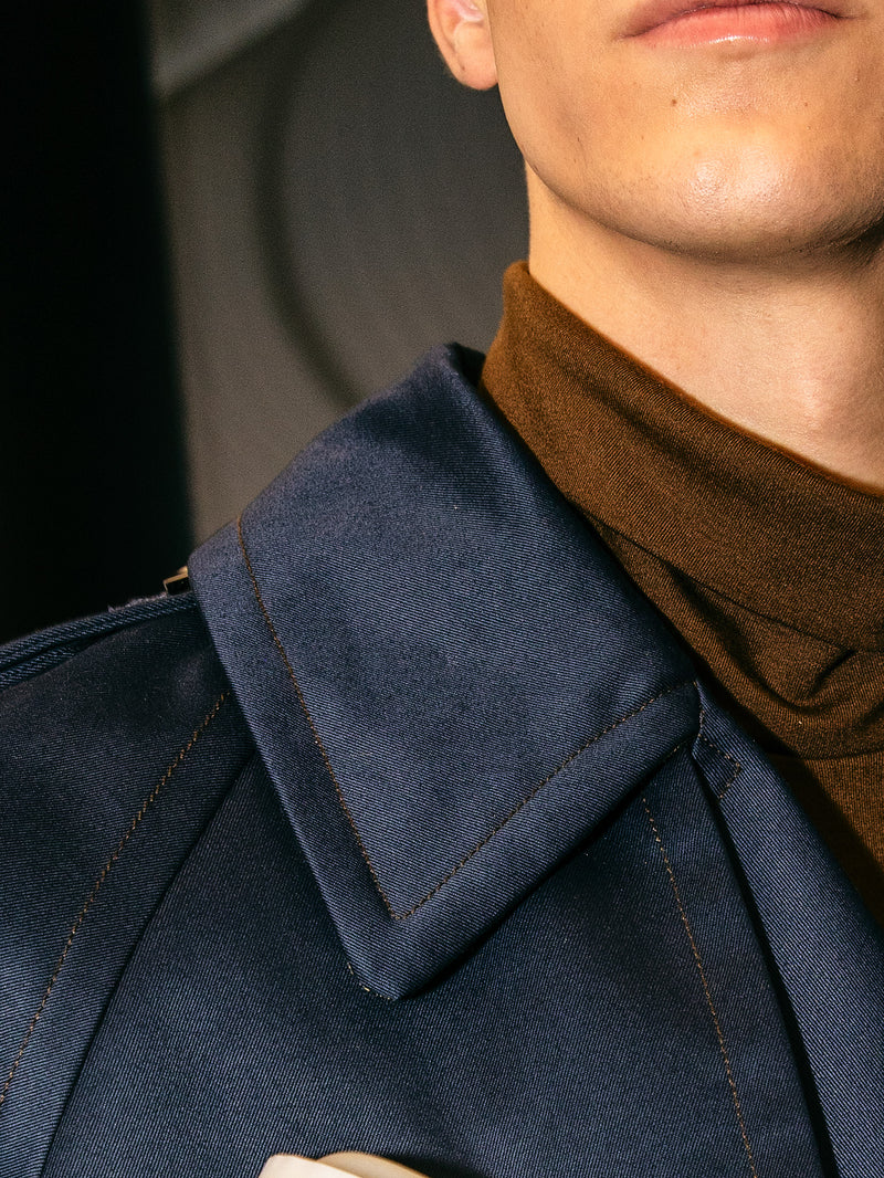 Cropped Trench Jacket  [Pre-Order]