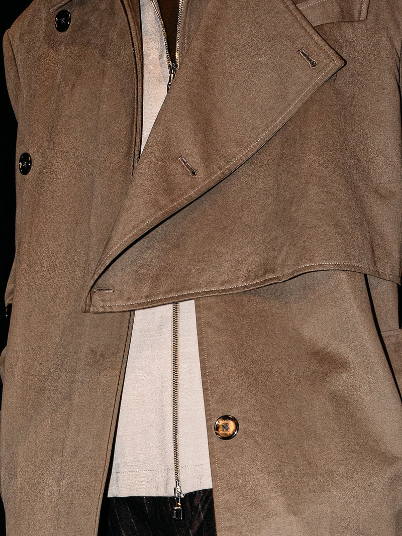 Layered Trench Coat [Pre-Order]