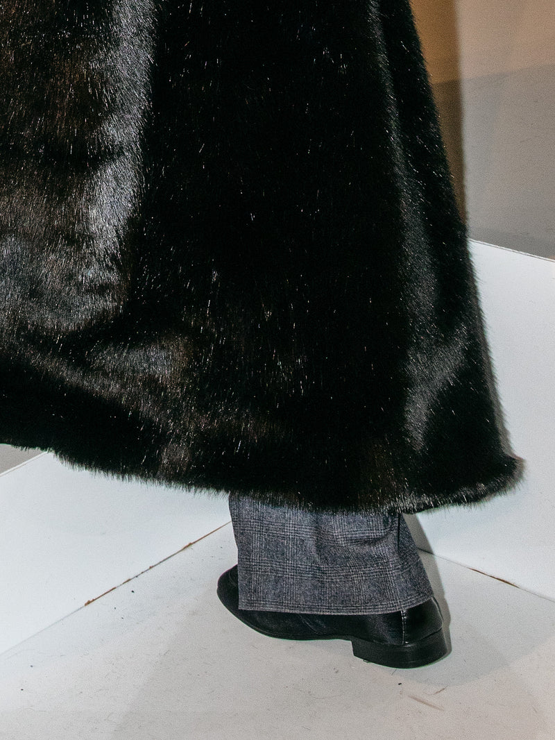 Rope Coat in Fur  [Pre-Order]