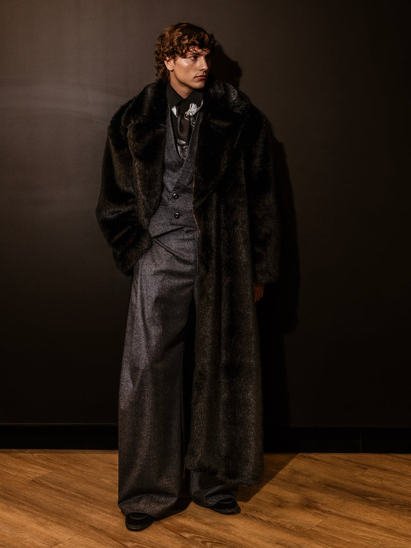 Rope Coat in Fur  [Pre-Order]