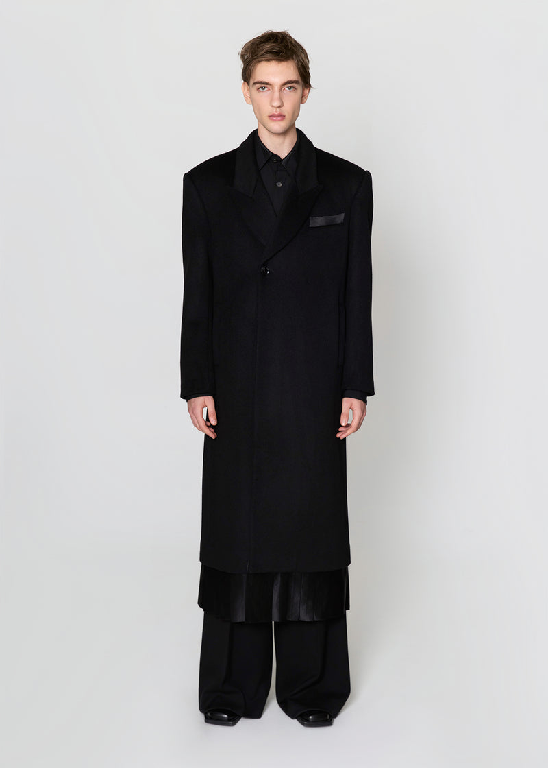 Dark-knight Oversized Coat