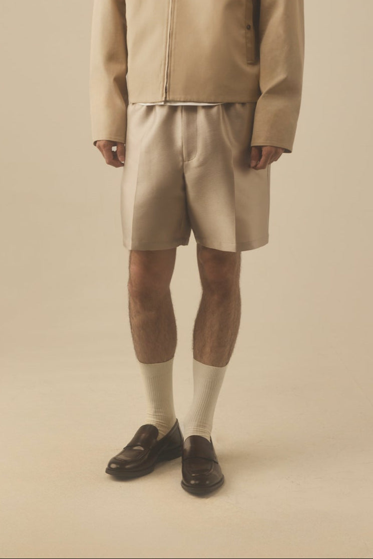 Silk Lounge Shorts
