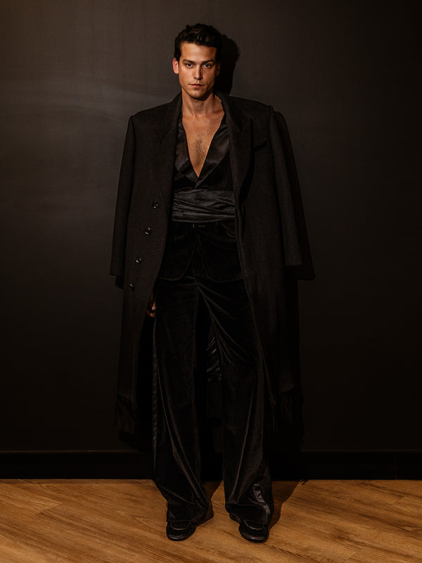 Flare Tuxedo Pants [Pre-Order]