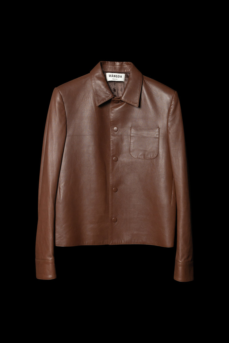Slim-fit Leather Jacket  [Pre-Order]