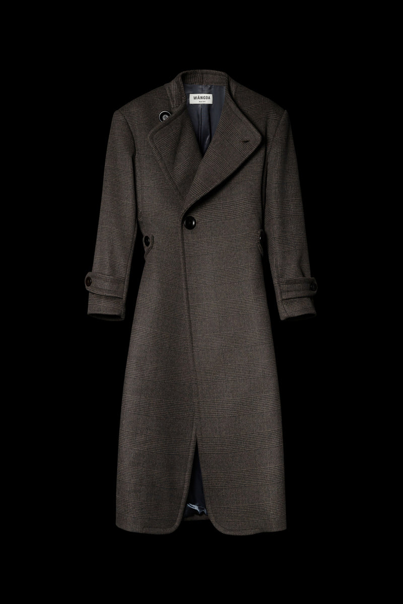 Lapel Coat in Wool  [Pre-Order]
