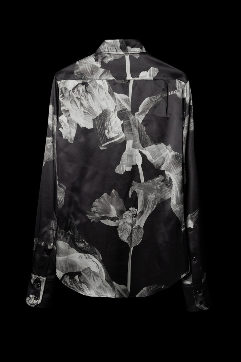 Floral Silk Shirt  [Pre-Order]