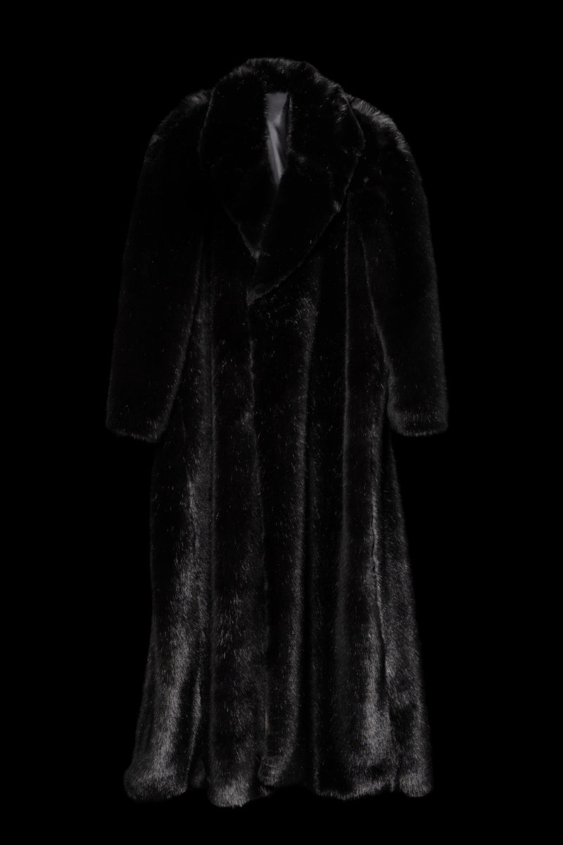 Rope Coat in Fur  [Pre-Order]