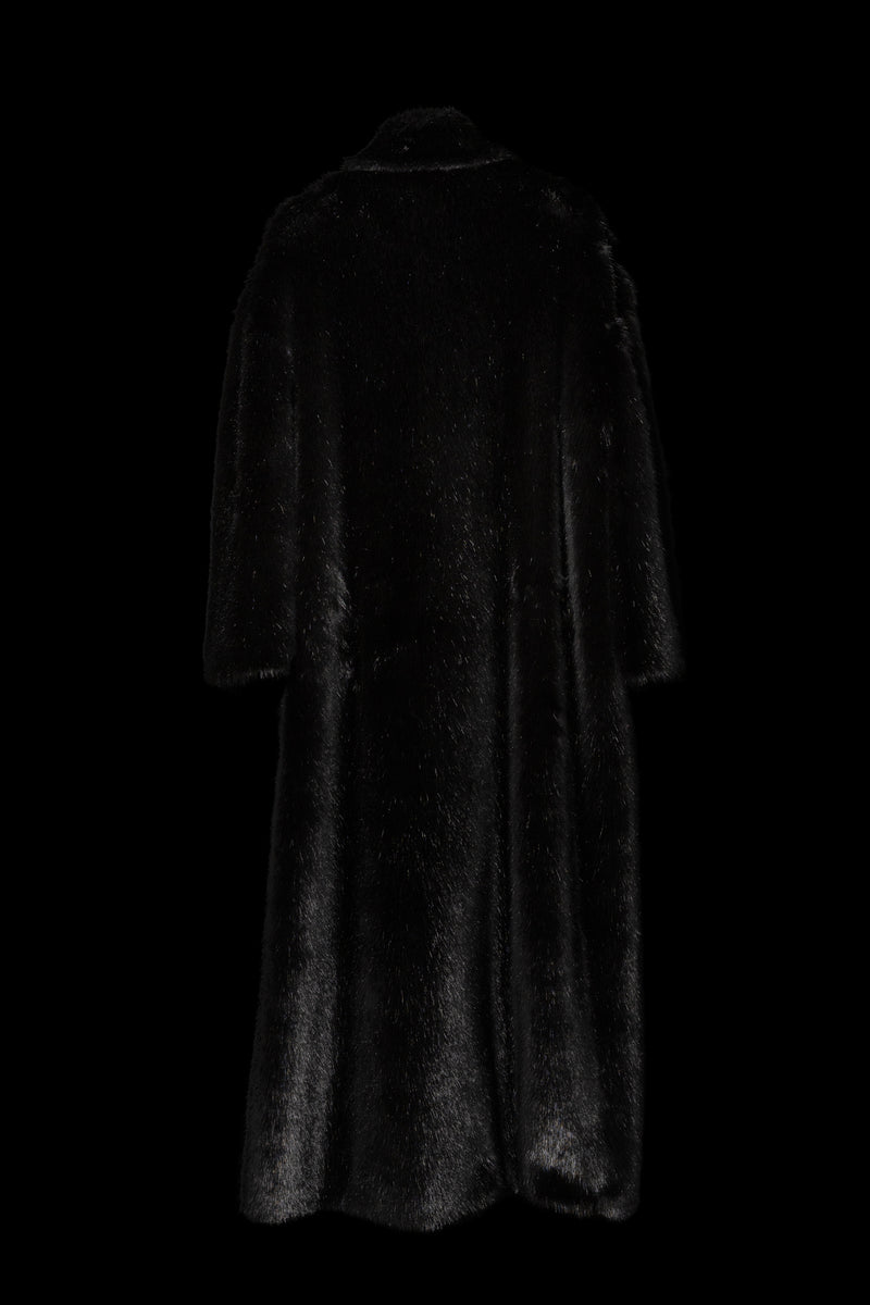 Rope Coat in Fur  [Pre-Order]