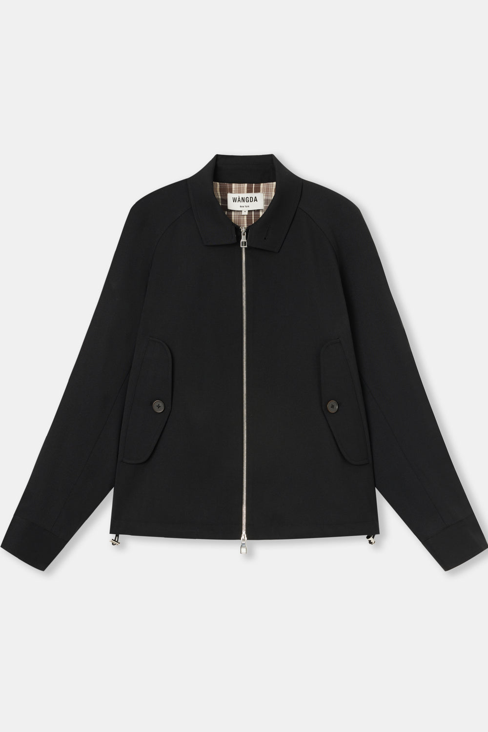 Black Sport Harrington Jacket